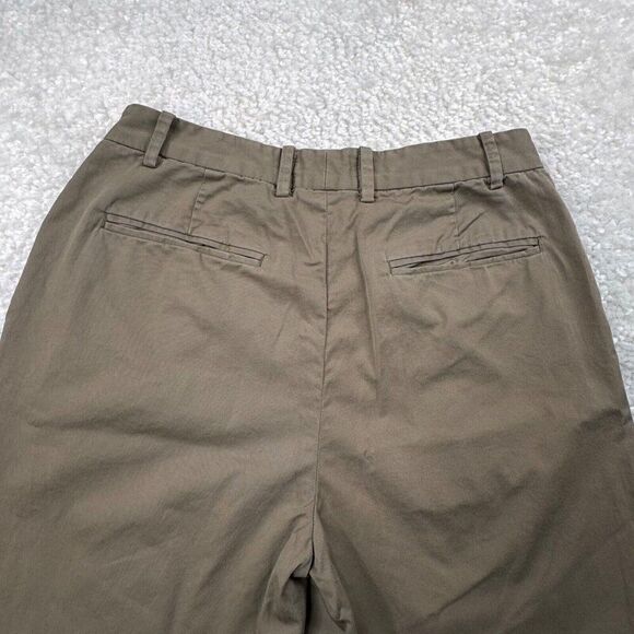 Everlane Slouchy Chino Pleated Pant Brown - Picture 7 of 11